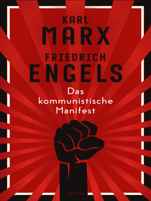 cover image of Das kommunistische Manifest. Schmuckausgabe mit Farbschnitt